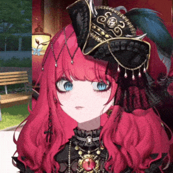 a girl with red hair and blue eyes is wearing a hat that says so3 on it
