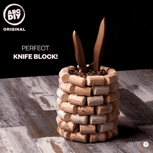 Knife Holder Knife Block GIF - Knife Holder Knife Block Perfect Knife Block GIFs