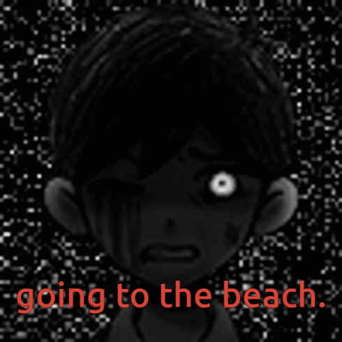 Omori Going To The Beach GIF - Omori Going To The Beach Beach GIFs