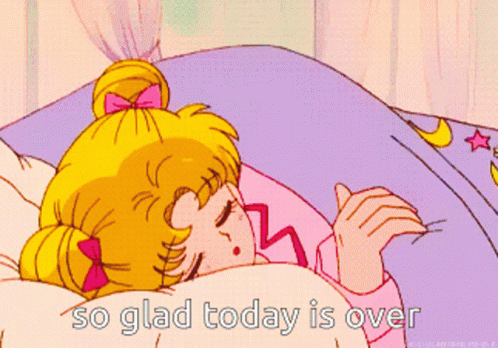 Bed Sailor Moon GIF - Bed Sailor Moon Glad GIFs