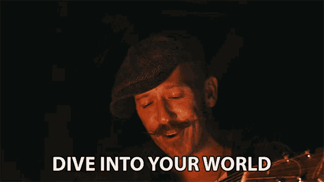 Dive Into Your World Like Its Gonna End The Strong Hand GIF - Dive Into Your World Like Its Gonna End The Strong Hand Foy Vance GIFs