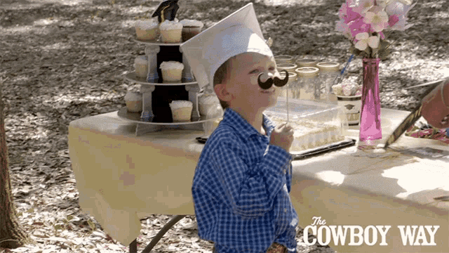 Disguise The Cowboy Way GIF - Disguise The Cowboy Way Mustache GIFs