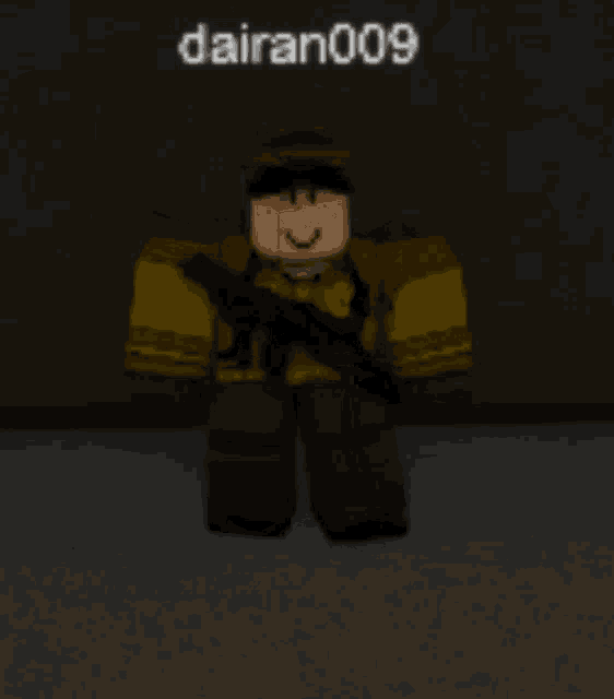 a cartoon character with the name dairan009 written on it
