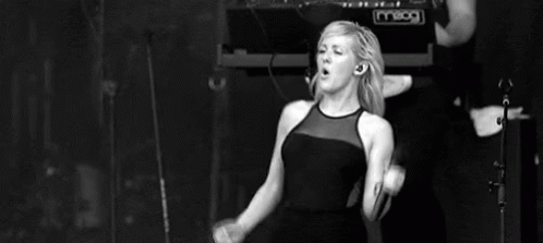 Ellie Goulding  GIF - Ellie Goulding Concert Dancing GIFs