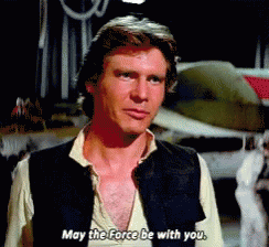 Harrison Ford May The Force Be With You GIF - Harrison Ford May The Force Be With You GIFs