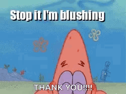 Blushing Spongebob GIF - Blushing Spongebob Patrickstar GIFs