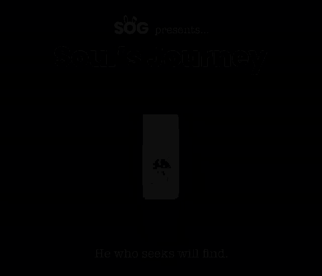 a poster for soul 's journey shows a dog in a pirate hat