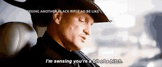Woody Harrelson Bitch GIF