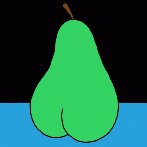 Sexy Pear Wink GIF - Sexy Pear Wink Frutas GIFs