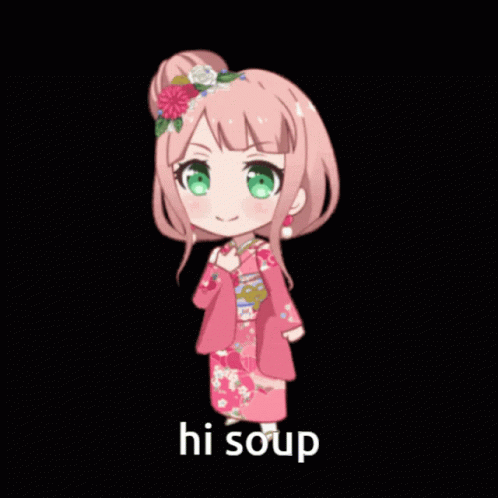 Hi Soup Soup GIF - Hi Soup Soup Bandori GIFs