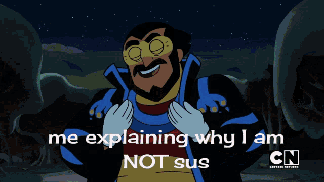 an advertisement for cartoon network shows a cartoon character
