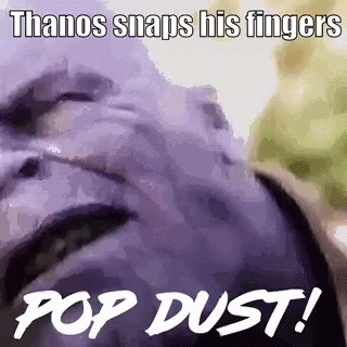 Thanos Finger Snap GIF - Thanos Finger Snap Hangover GIFs