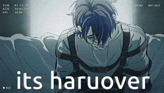 a drawing of a man in a prison cell with the words " it 's haruover "