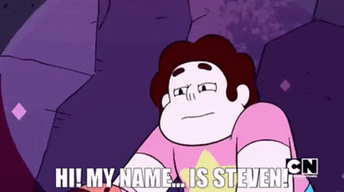 Steven Steven Universe GIF - Steven Steven Universe Hi My Name Is Steven GIFs