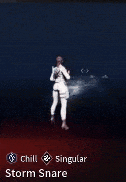 a video game character is being attacked by a monster in a video game called storm snare