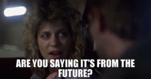 Terminator Sarah Connor GIF - Terminator Sarah Connor Are You Saying Its From The Future GIFs