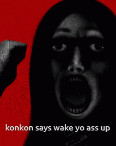 Konkon Wake Up GIF - Konkon Wake Up GIFs