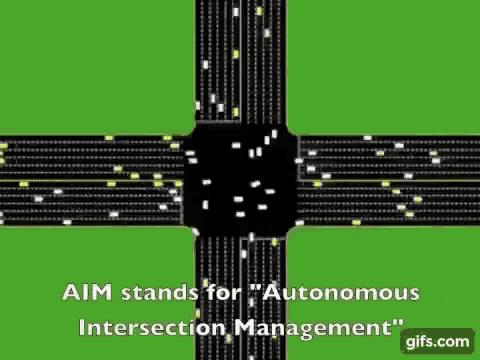 Autonomous Intersection Management Traffic Control GIF - Autonomous Intersection Management Traffic Control Traffic GIFs