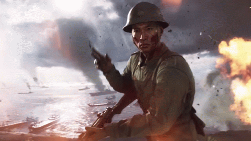 Battlefield5 Lounge Chair Productions GIF - Battlefield5 Lounge Chair Productions Rifle Butt GIFs