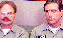 What A Stache GIF - The Office Comedy Michael Scott GIFs