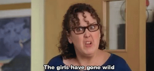 You Girls Have Gone Wild Mean Girls GIF - You Girls Have Gone Wild Mean Girls GIFs
