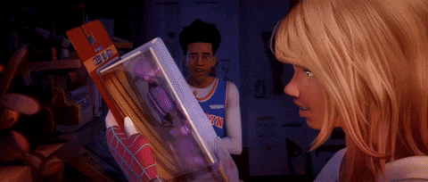 Gwen Stacy Gwen Stacy Spider Verse GIF