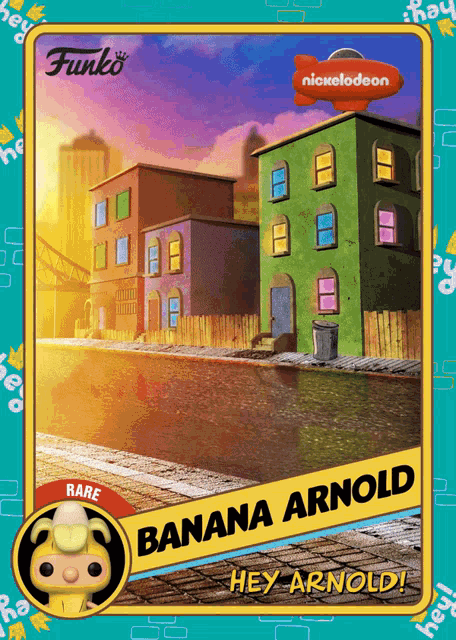 a funko card that says banana arnold on it