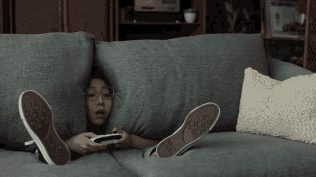Couch Sinking GIF - Couch Sinking Playing GIFs