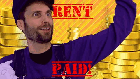 Rent Paid Jeff Fabre GIF - Rent Paid Jeff Fabre Spacehamster GIFs