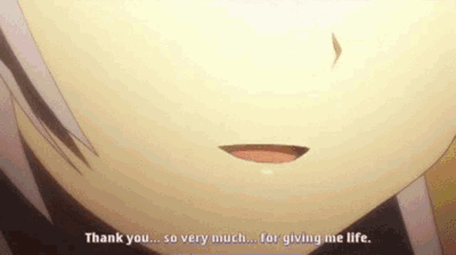 Angel Beats Thank You GIF - Angel Beats Thank You Thanks For Giving Me Life GIFs