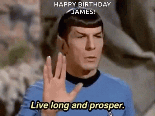 Happy Birthday Live Long And Prosper GIF - Happy Birthday Live Long And Prosper Star Trek GIFs