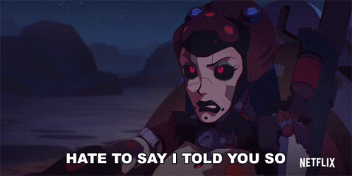Hate To Say I Told You So Kali GIF - Hate To Say I Told You So Kali Love Death And Robots GIFs