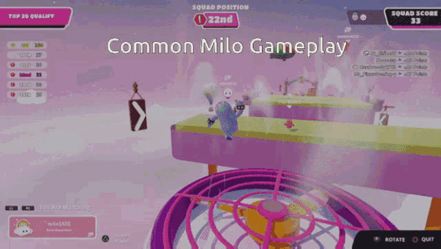 Common Milo Gameplay Fall Guys GIF - Common Milo Gameplay Fall Guys Bad At Game GIFs