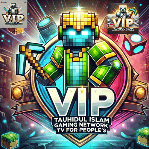 a poster for tauhidul islam gaming network for people 's