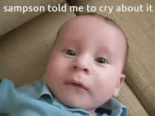 Sampson Cry GIF - Sampson Cry Cry About It GIFs