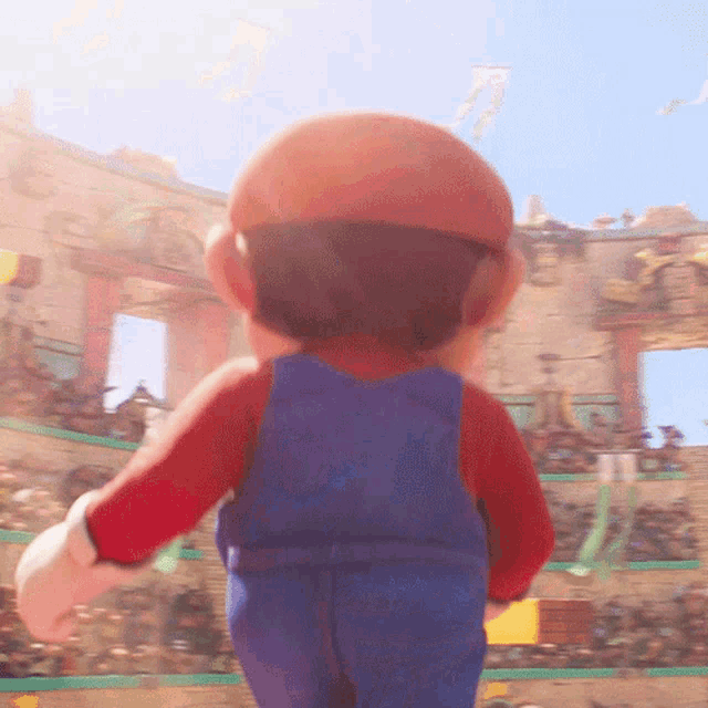 Looking Around Mario GIF - Looking Around Mario The Super Mario Bros Movie GIFs
