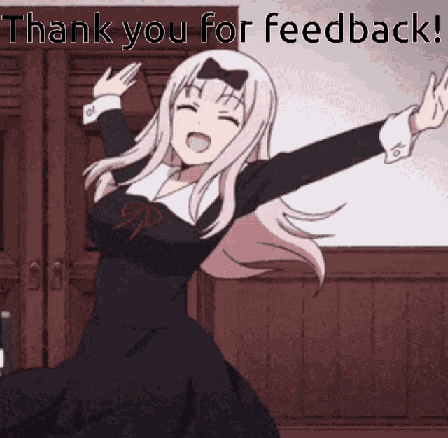 Thank You For Feedback Spin GIF