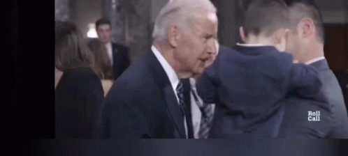 Sniff Joe Biden GIF