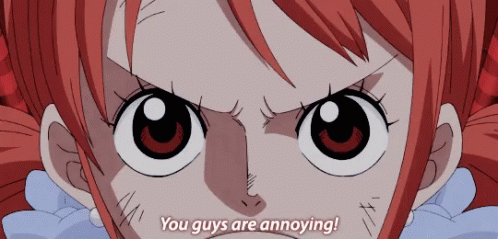 Nami One Piece GIF - Nami One Piece You Guys Are Annoying GIFs