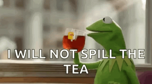 Kermit Sips Tea GIF - Kermit Sips Tea Tea GIFs