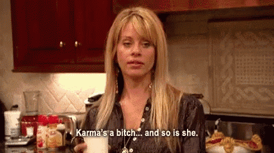 Dina Manzo Karmas A Bitch GIF