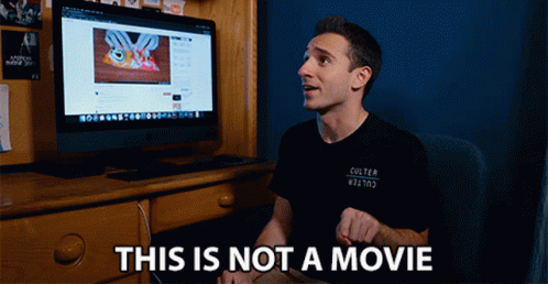 This Is Not A Movie Anthony Mennella GIF - This Is Not A Movie Anthony Mennella Culter35 GIFs