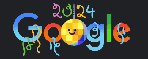 Google Google New Year GIF - Google Google New Year Google New Years Day GIFs