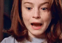 Parent Trap Scream GIF - Lindsay Lohan Scream Yell GIFs