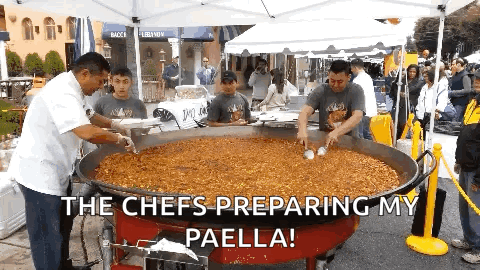 Paella Giant Pan GIF - Paella Giant Pan Big GIFs