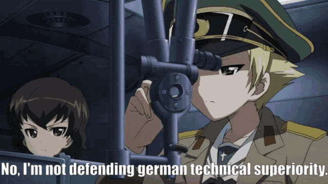 Girls Und Panzer German GIF