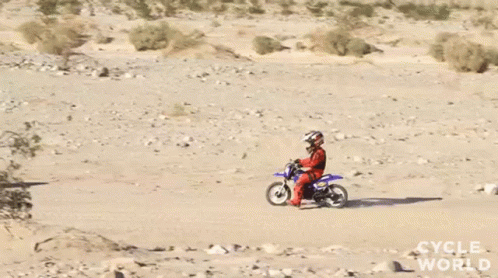 Riding Mini Motorcycle GIF - Riding Mini Motorcycle On The Way GIFs
