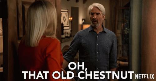 Oh That Old Chestnut Sam Waterston GIF - Oh That Old Chestnut Sam Waterston Sol Bergstein GIFs