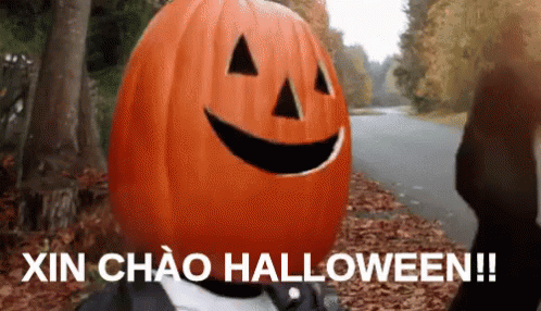 Bi Ngo Cin Chao Halloween GIF - Bíngô Bíđỏ Xin Chaòhalloween GIFs