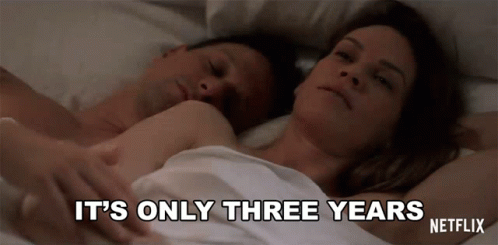 Its Only Three Years Emma Green GIF - Its Only Three Years Emma Green Hilary Swank GIFs